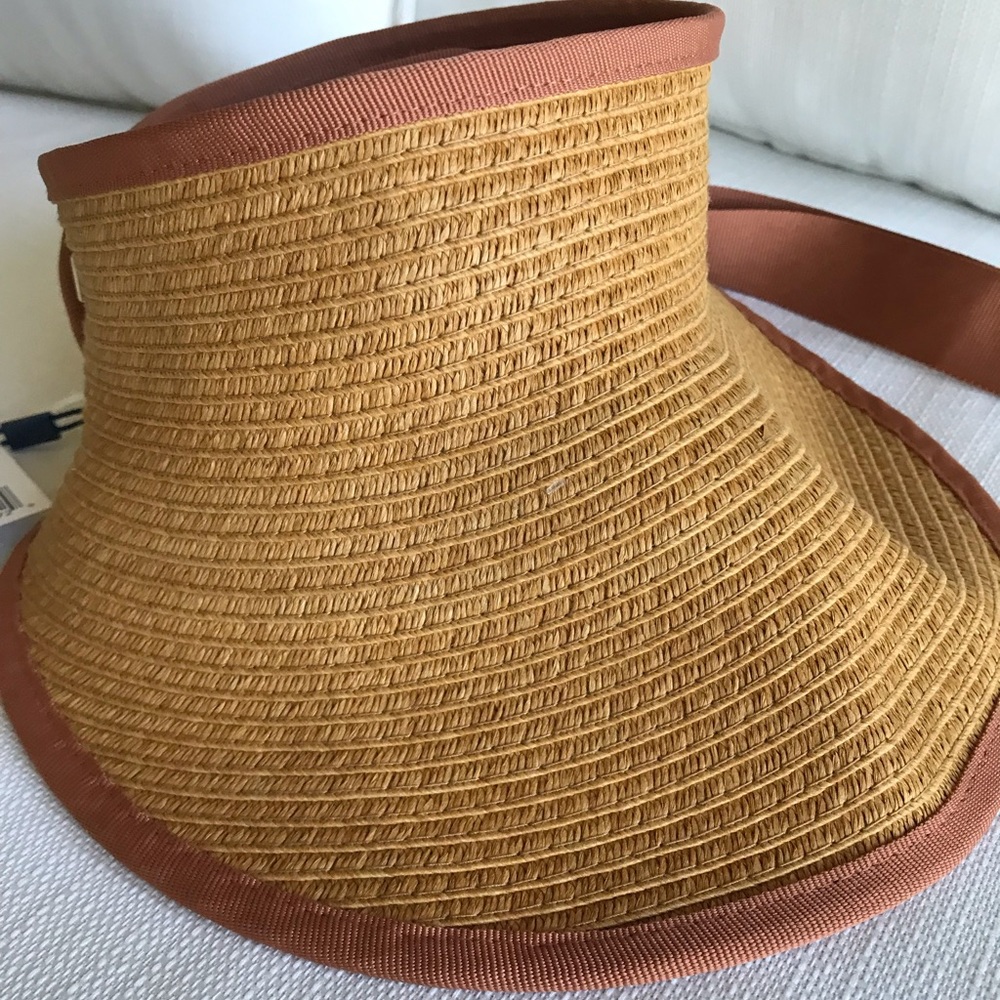 Cole Haan Packable Paper Visor Sun Hat, NWT - Picture 16 of 16